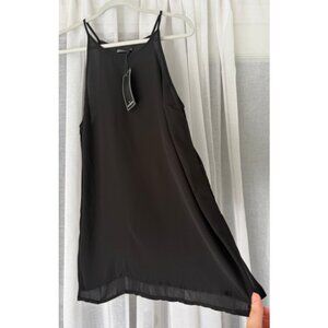 NWT Cotton On Cassandra Strappy High Neck Cami Black Splits – Size M